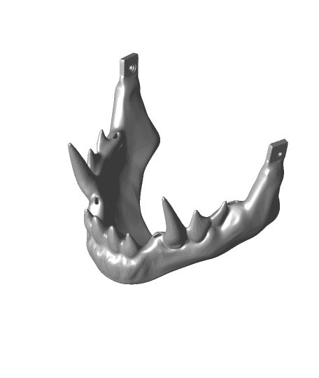 Skully the articulated mask 3d model