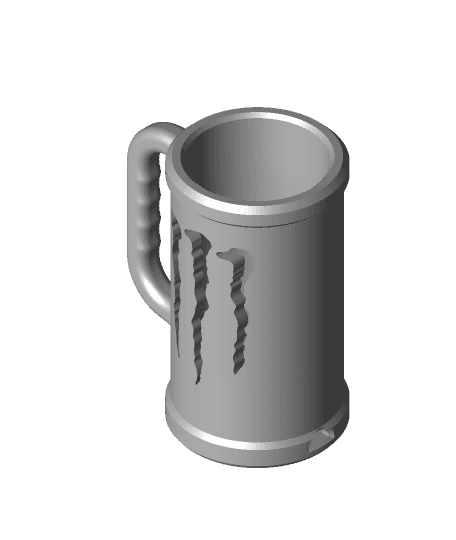 THE Kyle Cup - Munster Energy Can Stein aka the Chad Chalice Can Coozie! 3d model