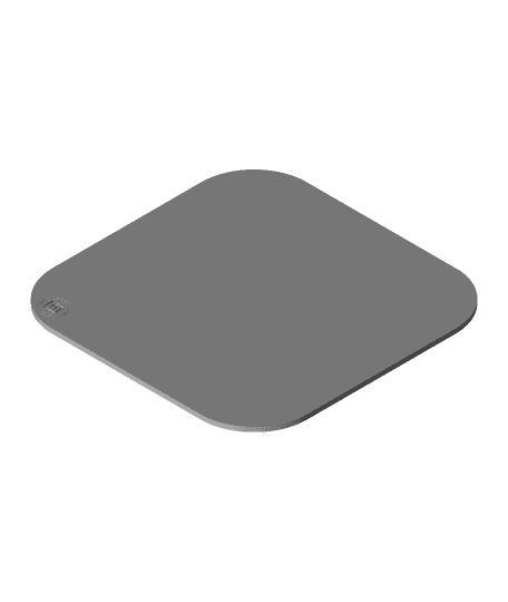 Simple Mouse pad - Linux Mint 3d model