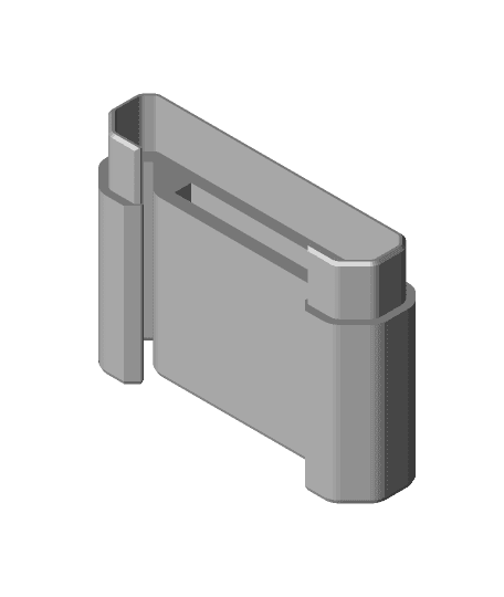 Pocket Blade Disposal Case. 3d model