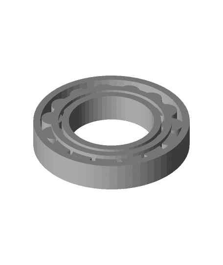 roller bearing.STL by balajinarayanan369 full viewable 3d model