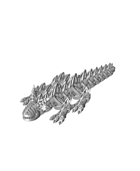 Shakaworld3d baby Horned Rib Dragon Ver5.stl 3d model