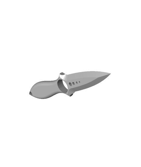 skeleton Knife 3d model