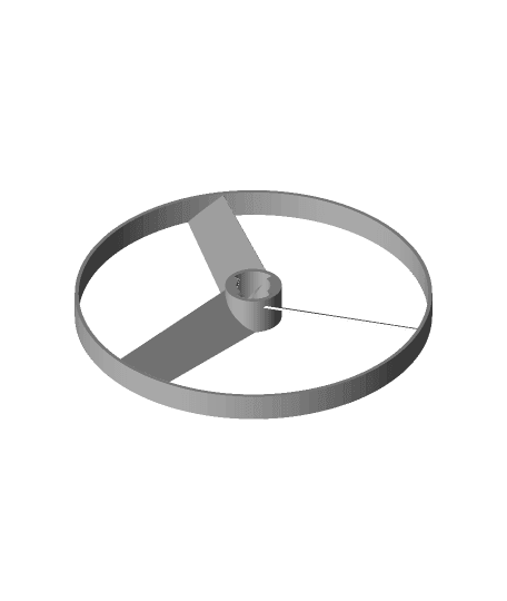 Pull Copter Finger Ring by agepbiz full viewable 3d model
