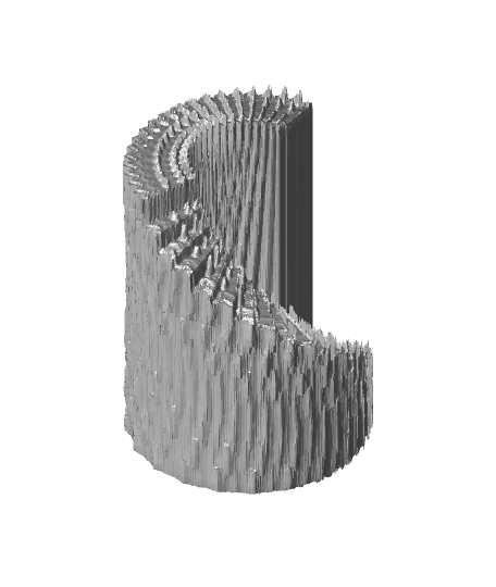 Stairway To Ha Ha - Chaos Collection Vase #9 3d model