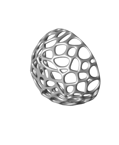 Elegant Voronoi Bowl 3d model