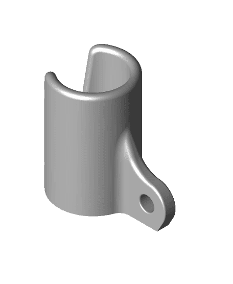 Replacement Microphone Holder 3d model