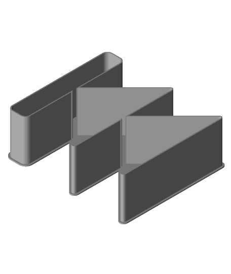 Media icon Previous, nestable box (v1) by PPAC full viewable 3d model