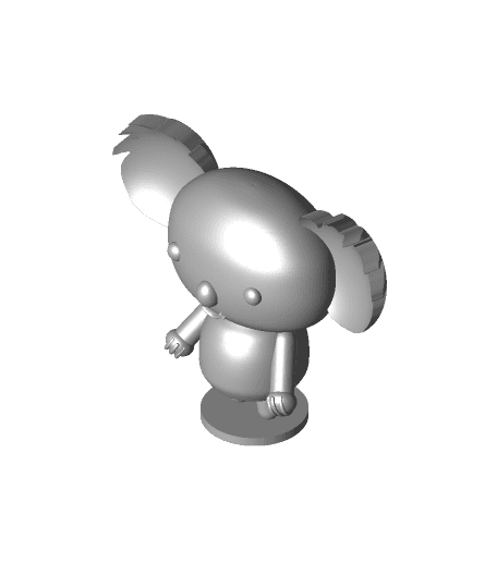 Koala (from the Pucca anime series) by Jangy full viewable 3d model
