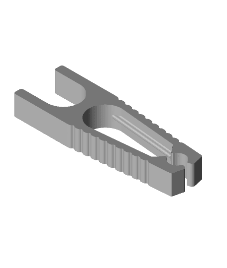 Fuse puller for AGC type glass fuses 3d model