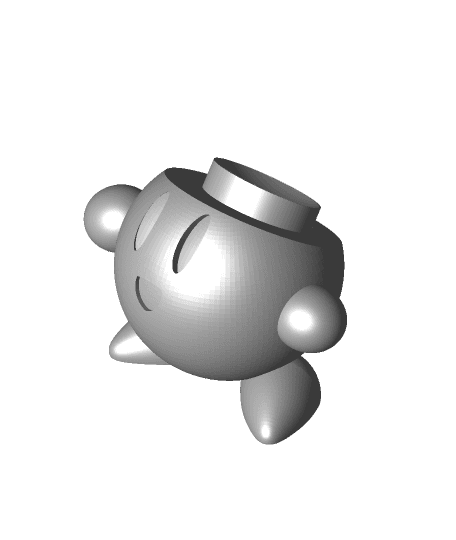Kirby ice power  by alucard65 full viewable 3d model