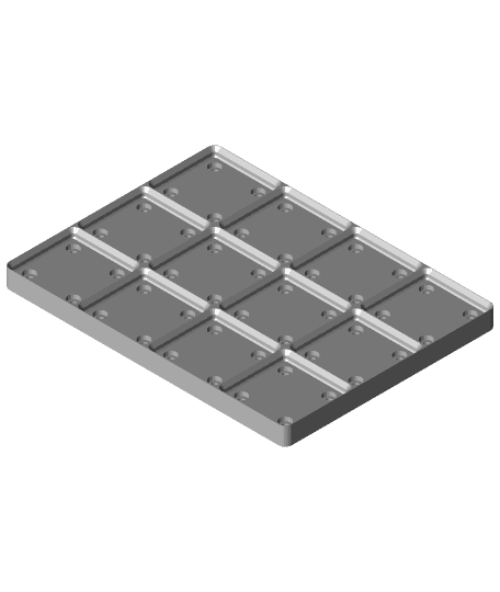 Weighted Baseplate 3x4.stl 3d model