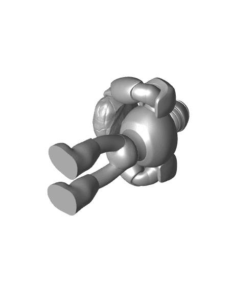 Gutsman - Megaman 1 - Robot Master - Miniature - Member Version 3d model