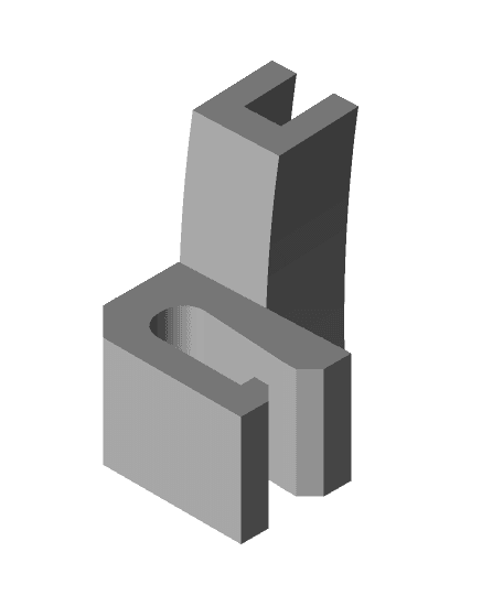 1.75mm Simple Filament Clip 3d model