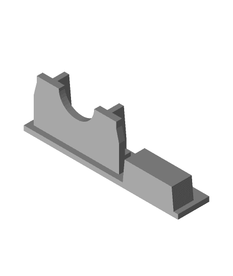 Patio Door Handle Cap (Rectangular) 3d model