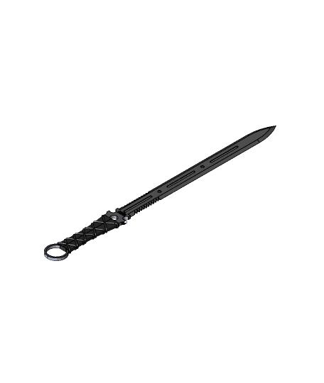 Ninja Sword 2 by Roboninja full viewable 3d model