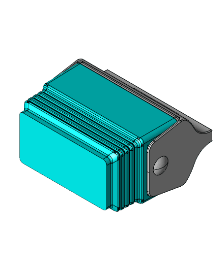 Retro Single Can Cooler by CM Design full viewable 3d model