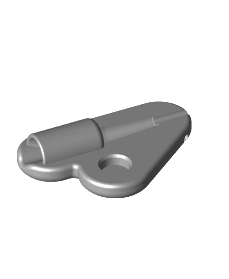MagLav // Discreet Lavalier Clip 3d model