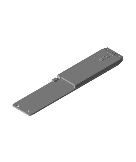FHW: DiResta Skeleton knife scabbard (FHW) 3d model