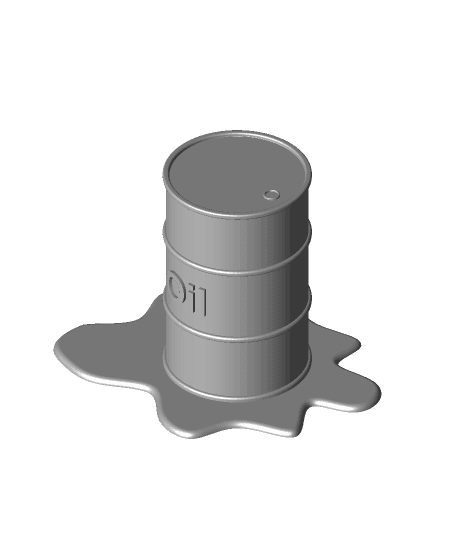 terrain oil barrel.stl 3d model