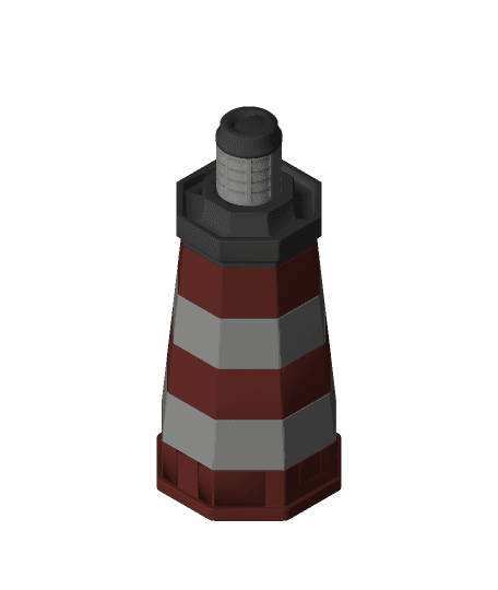 Lunar Lighthouse Puzzle Box (Bolt Version) 3d model