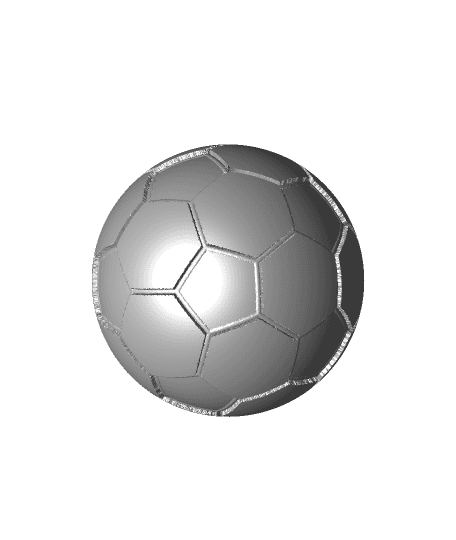 Football/Soccer Desk Lamp by Ri0m0 full viewable 3d model