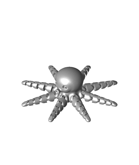 Wiggly Octopi by rhucker full viewable 3d model