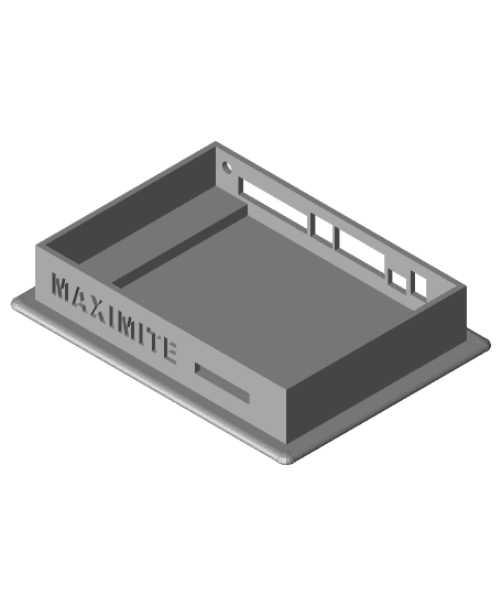 3D Printed Case for Maximite Retro BASIC Computer 3d model