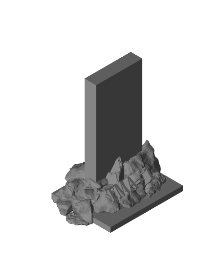 Monolith 2001 A Space Odyssey 3d model