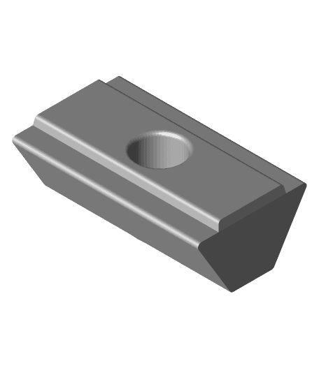 8040 4040 Aluminium Extrusion Tee Nut 3d model