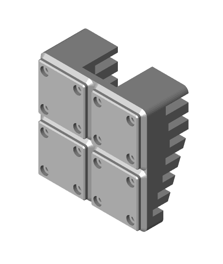 Gridfinity Craftsman Wrench Holder 2x2.stl 3d model