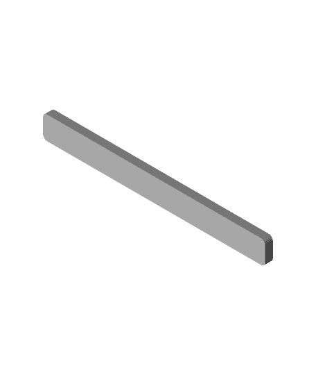 LED Edge Lit Base for 2"x6" Subway Tile 3d model