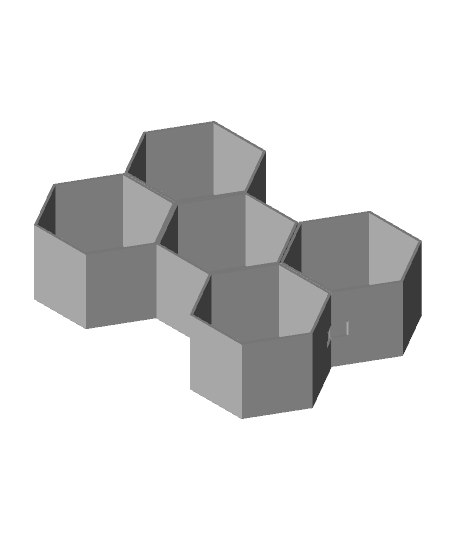 Hexer-Shelf 3d model