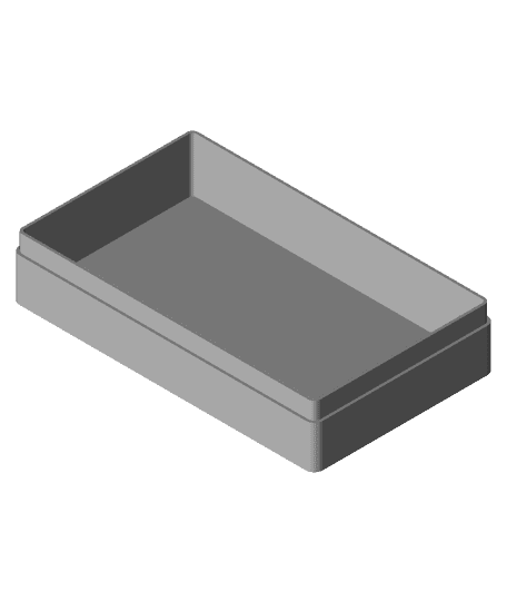 Box with lid 3d model