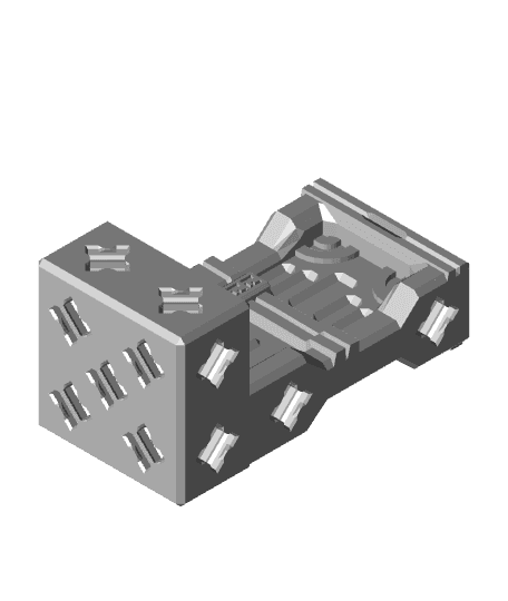 PrintABlok Landcraft Scifi Themed Terrain Construction Set 3d model