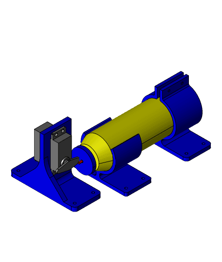 Fuel Dispensing Mechanism  3d model