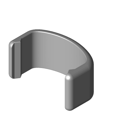 Modular_Cable_Clips_#tidydesk 3d model