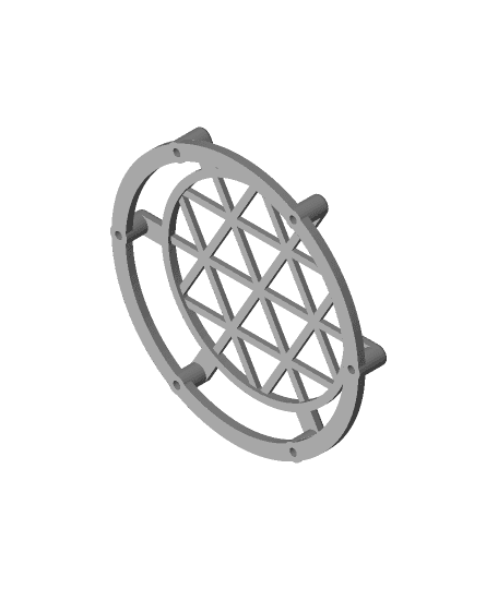 3DPN Speaker Cover Triangles 3d model