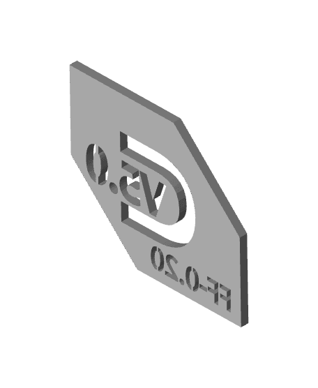 Ver3.8 Cura V5.0 Filament Friday Good (0.20) Profile 3d model