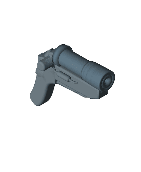 handmade energy pistol(fo4 mod) 3d model