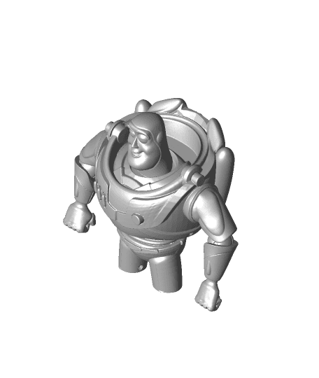 Buzz lightyear by juankmed full viewable 3d model