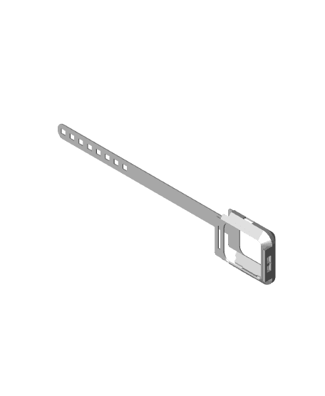 FitBit Versa Alternate Strap/Holder 3d model