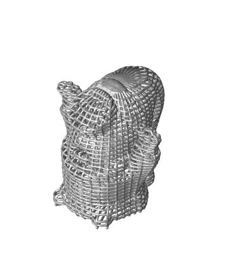 wire frame and low poly by liggett1 full viewable 3d model