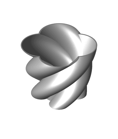 Twistedcirclesvase.stl 3d model