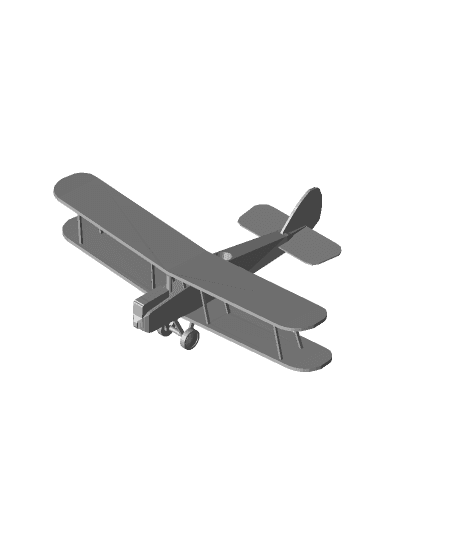 Airco DH 9  by jmntr1200028 full viewable 3d model