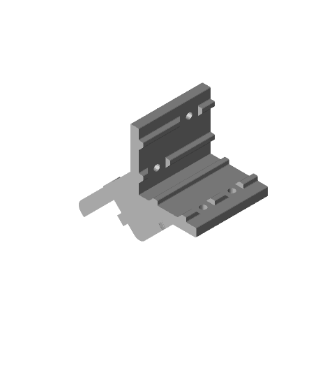 Ender Large spool mount by Leeeam full viewable 3d model