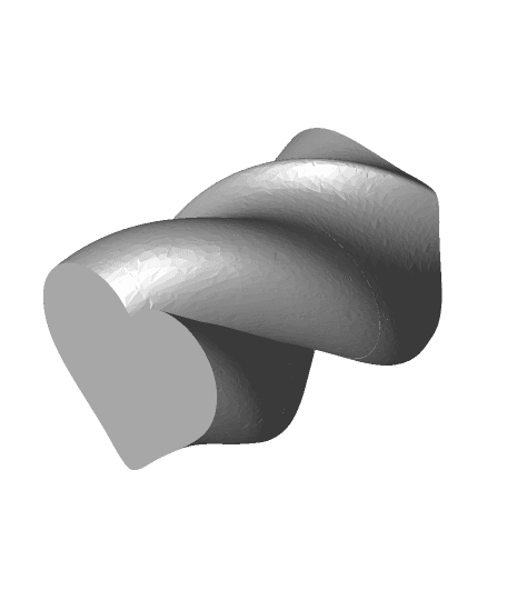 Twisted Heart Box (Vase Mode) by kawayanan full viewable 3d model