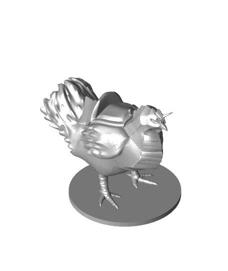 War Chicken 3d model