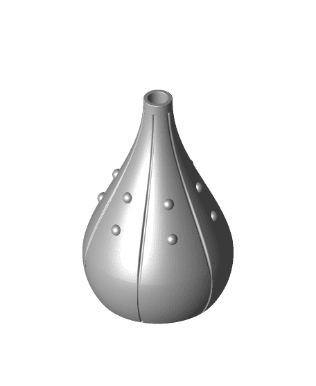 Potion bottle - Elegant - Print in place 3d model