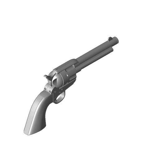1873 Peacemaker Prop Revolver  3d model